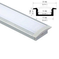 Lampu LED Modern Isi Ulang untuk Lemari, Lampu Kabinet Dapur Dalam Ruangan, Sensor Gerak Nirkabel, Dapat Diredupkan, Aluminium