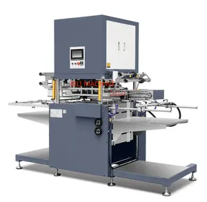 full automatic heavy pressure logo hot foil stamping printing embossing machine for cardboard