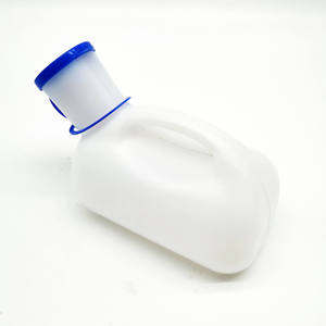 Toilet portabel mudah dibawa untuk luar ruangan, Toilet PE wanita pria dengan tutup plastik antibocor, wadah urin uniseks - Product Image 4