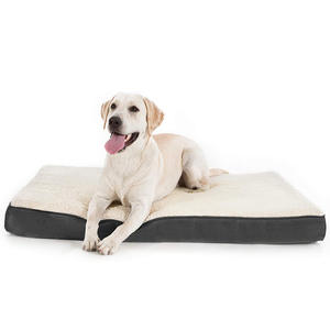 Estera de cama para mascotas, cama de perro grande, ortopédica, gris oscuro, con cubierta lavable extraíble - Product Image 4