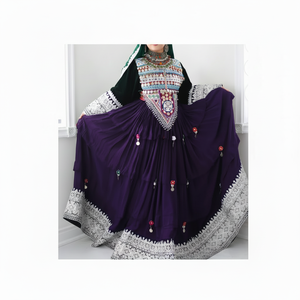 ชุดเดรสแบบชาวอัฟกานิสถานทำด้วยมือสำหรับผู้หญิง2025ราคาถูก - Product Image 1