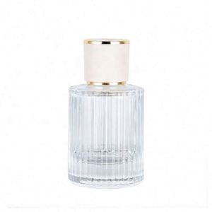 Transparent Empty 30ml 50ml Elegant Screw Refillable <b>Perfume</b> <b>Bottles</b> with Cap - Product Image 1