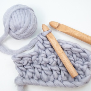 35mm bằng gỗ Jumbo Crochet móc cho Chunky sợi đan - Product Image 5