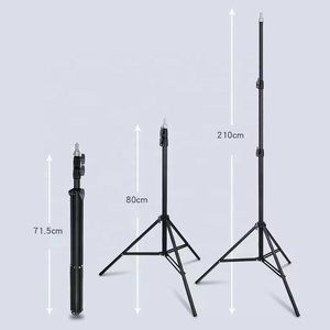 Soporte de luz LED para cámara de vídeo, modelo 8806, 210cm, anillo de luz LED, lámpara plana, caja suave, transmisión en vivo, trípode, soporte de luz LED COB - Product Image 6