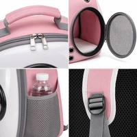 Sac à dos de transport pour animaux de compagnie personnalisable OEM, sac de voyage imperméable en Oxford pour chien et chat, sac à dos portable pour la randonnée en plein air, vente en gros