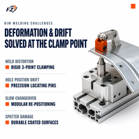 Service de Fabrication sur Mesure : Gabarit et Dispositif de Soudage pour Carrosserie Automobile (BIW) – Ligne de Soudage par Points, Serrage de Précision ±0,005 mm