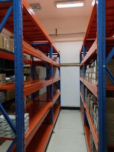 4 couches en métal entrepôt de stockage en acier en métal à longue portée rayonnage, slective supports - Product Image 5