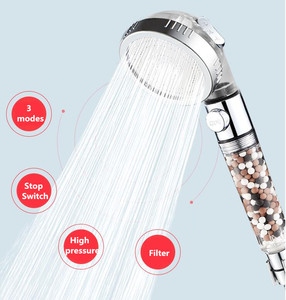 Modern Water-Saving 3-in-1 Chrome Hand Held <strong>Shower</strong> Head with ABS Filter for Bathroom Faucet <strong>Accessories</strong> - Product Image 1
