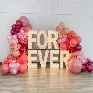 2024ALLSIGN Large Party Decoration Marquee Letters And Numbers 4ft Marquee Letters Love Big Size Sign Light For Decoration