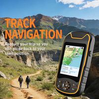 GPS de Mano A8 para Senderismo, GPS Satelital con Latitud y Longitud, Mapa Mundial Integrado, Navegación por Puntos de Referencia, Medición de Área para Actividades al Aire Libre