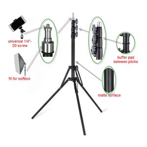 Nhiếp Ảnh Ánh Sáng <span class=keywords><strong>Softbox</strong></span> 4 Phân Đoạn Nhẹ Di Động Ánh Sáng Đứng Cho Reflector Ring Flash Umbrella <span class=keywords><strong>2</strong></span> Mét Ánh Sáng Đứng - Product Image 3