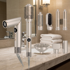 Cepillo Secador de Pelo 8 en 1 con Tecnología Iónica y Boquilla Difusora para Uso Doméstico - Product Image 1