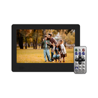 Pro 7 "bingkai foto Digital LCD HD 7", bingkai foto Digital, terpasang di dinding, perangkat elektronik USB, bermain foto SD, video musik 1080P