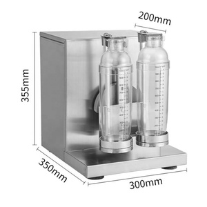 Commercial Double Cups Bubble Tea Shaker Boba Automatic Milk Shake <b>Making</b> <b>Machine</b> Milk Tea Shaking <b>Machine</b> - Product Image 5