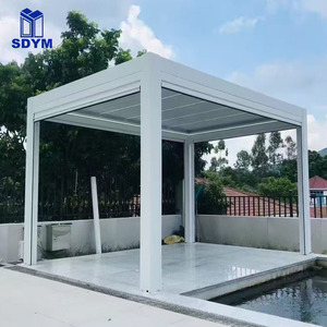 Tettoia Retrattile <span class=keywords><strong>per</strong></span> Casetta <span class=keywords><strong>da</strong></span> <span class=keywords><strong>Giardino</strong></span>/Pergola con Tetto Apribile - Product Image 1