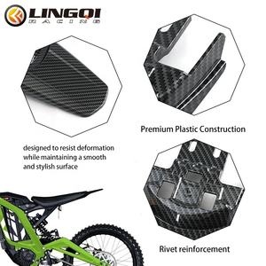 Garde-boue arrière en plastique modifié LINGQI RACING pour moto, remplacement universel pour Light Bee, Dirt Bike, Pit Bike, tout-terrain - Product Image 3