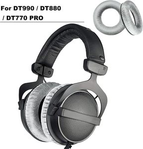 Coussinets d'oreille en velours de remplacement en mousse à mémoire de forme pour oreillettes en velours Beyerdynamic <span class=keywords><strong>DT990</strong></span> - Product Image 6