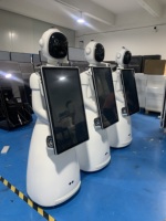 Cabina de Fotos Robótica Móvil de 32 Pulgadas con Cámara DSLR y Compatibilidad con Impresora