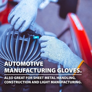Anti-Cut Wear-Resistant Hppe Anti-Cut Anti-Slash Safety <b>Work</b> <b>Gloves</b> - Product Image 3