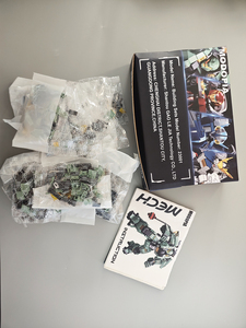 Set di blocchi di costruzione assemblaggio motropia-<span class=keywords><strong>Samurai</strong></span> Mecha <span class=keywords><strong>Warrior</strong></span> modelli che trasformano Action figure Robot Set regalo per bambini e ragazzi - Product Image 6