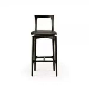<span class=keywords><strong>Tabouret</strong></span> en chêne massif italien moderne Idao Design pour restaurant, hôtel, <span class=keywords><strong>bar</strong></span>, café - Product Image 3