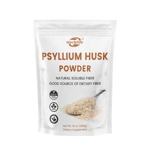 Özel etiket OEM organik psyorganic kabuğu tozu günlük çözünür Fiber takviyesi tozu doğal prebiyotikler ve probiyotikler - Product Image 1