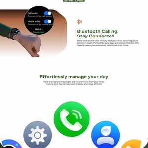 Infinix XWatch N4 นาฬิกาอัจฉริยะหน้าจอสัมผัส AMOLED ขนาด 41-43 มม. ตัวเรือนสแตนเลส สายหนัง สำหรับทุกเพศ พร้อมฟังก์ชั่นติดตามสุขภาพ - Product Image 4