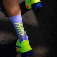 Chaussettes de course personnalisées pour hommes, chaussettes de sport résistantes à l'usure, chaussettes de course anti-ampoules, chaussettes de cyclisme