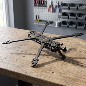 Kit de Chasis de Dron FPV de Largo Alcance de 295 mm y 7 Pulgadas, Marco de Fibra de Carbono, Brazo Reemplazable, Piezas Impresas en 3D, Hecho en China, Universal - Product Image 1