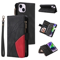 9 emplacements pour cartes étui de téléphone étui portefeuille pour iPhone 11 12 13 14 Plus 15 ProMax, pour Galaxy S23 étui de téléphone portable avec porte-carte