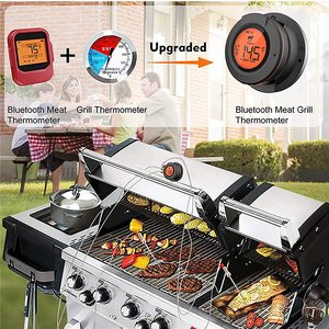 Thermomètre à viande intelligent Bluetooth pour barbecue fumeur, thermomètre à viande Bluetooth avec 2 sondes - Product Image 6