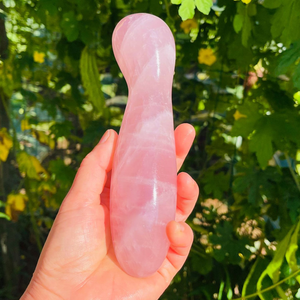 크리스탈 섹스토이 로즈 쿼츠 딜도 케겔 볼 로즈 쿼츠 요니 완드 마사지기 힐링 스톤 여성용 크리스탈 페니스 - Product Image 4