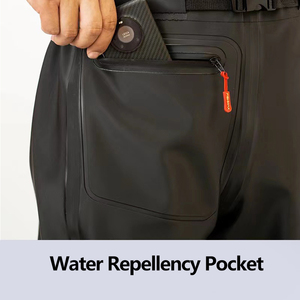 Bộ đồ lội nước PVC, thiết bị hoạt động dưới nước, chống thấm nước, dành cho câu cá ruồi, có kèm ủng - Product Image 5