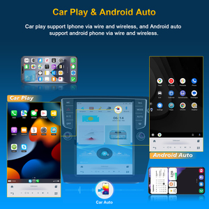 Autoradio Android con Schermo HD da 10.4 Pollici per VW <span class=keywords><strong>Passat</strong></span> <span class=keywords><strong>B8</strong></span> <span class=keywords><strong>2015</strong></span>- con CarPlay Wireless Intelligente, Android Auto e Navigazione GPS - Product Image 3