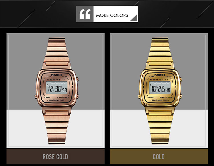 2022 SKMEI 1901 Роскошные наручные часы из нержавеющей стали kadin saat montres men мужские наручные часы с сетчатым ремешком цифровые спортивные женские наручные часы