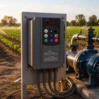 Variateur de fréquence monophasé vers triphasé LAKINELE 220V-380V avec contrôle vectoriel IP20 en stock – Nouveau