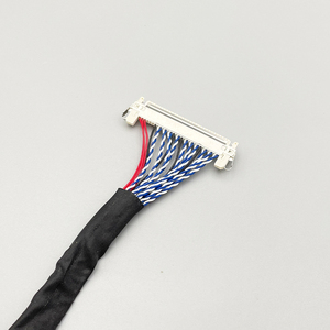 Df19 Universal <strong>Lcd</strong> <strong>Lvds</strong> Wire Harness Ribbon <strong>Cable</strong> De 30 40 50 Pin Screen <strong>Cable</strong> <strong>Lvds</strong> Df19 <strong>Cable</strong> Assembly - Product Image 2