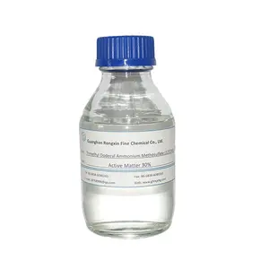Agente emulsionante personalizzabile dodeciltrimetilammonio metil solfato agente antistatico 1231MS CAS 13623-06-8