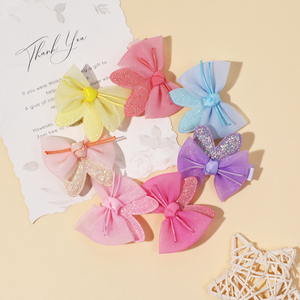 Mode belle arc épingles à <span class=keywords><strong>cheveux</strong></span> tricot filles <span class=keywords><strong>cheveux</strong></span> accessoires doux <span class=keywords><strong>neige</strong></span> voile arc lapin oreille enfants <span class=keywords><strong>pince</strong></span> à <span class=keywords><strong>cheveux</strong></span> - Product Image 2