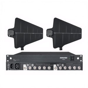 UHF Antenna Amplifier UA845 <b>Wireless</b> <b>Microphone</b> Signal Booster 450-950MHz Metal with Mute Function - Product Image 1