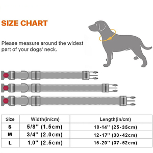 Penjualan terlaris pabrikan kerah anjing nilon reflektif dengan cincin logam empuk Neoprene - Product Image 5