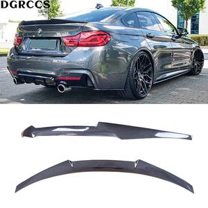Para <span class=keywords><strong>BMW</strong></span> 4 Series F36 4 puertas Cran <span class=keywords><strong>Coupe</strong></span> M4 estilo fibra de carbono alerón trasero maletero alerón 2014-2019 <span class=keywords><strong>430</strong></span> 435 440 fibra de carbono - Product Image 1