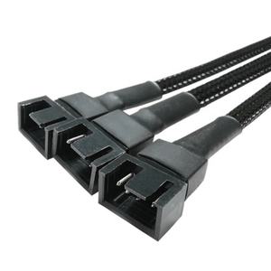 ตัวแปลง CPU 4ขา1ถึง3ตัว,เคส PC ควบคุมอุณหภูมิพัดลมระบายความร้อนสายเคเบิลแยกขยายตัว Y PWM - Product Image 4