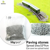 Accessoires de modélisme ferroviaire Ho Scale 1/87 en nickel argenté pour piste de train DIY, modèle de déviation courbe à voie étroite en métal, maquette de bâtiment motorisée