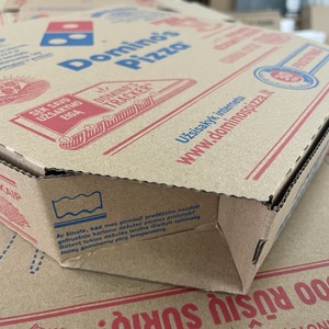 Boîte à <span class=keywords><strong>pizza</strong></span> personnalisée Kraft 9 pouces 12 pouces 13 pouces 14 pouces - Product Image 4