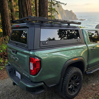 Capot de benne rigide pour pick-up, installation facile, ajustement personnalisé, en aluminium, pour Tacoma, Colorado, Frontier, Gladiator, Ranger
