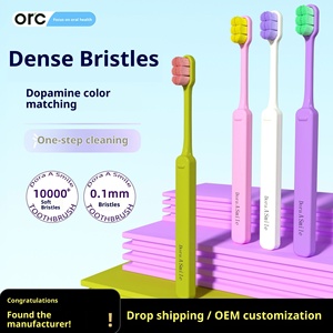 Bonbons avancés Adulte Jetable En Nylon Doux Cheveux Brosse À Dents ORC Marque R1569 Usage Domestique Yangzhou Fabricants En Gros - Product Image 2