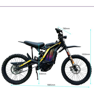 Moto Elettrica Fuoristrada 8000W di Potenza di Picco con Batteria al Litio 72V Montata Centralmente, Moto da Cross per Adulti - Product Image 6