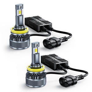 Bombillas LED AUXITO X5 H11, 170W, 16000LM, 900% Más Brillantes, 6500K, Blanco Frío, Bombilla LED para Faros Antiniebla H8 H9 - Product Image 2