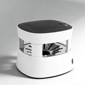 Cendrier <span class=keywords><strong>purificateur</strong></span> <span class=keywords><strong>d</strong></span>'<span class=keywords><strong>air</strong></span> multifonctionnel portable de bureau rechargeable avec filtre HEPA et batterie pour l'élimination de la fumée secondaire - Product Image 1